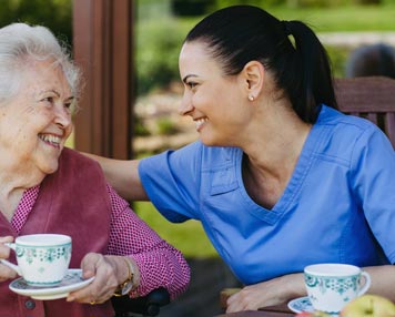 Textilien für das Seniorenheim