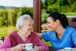 Textilien für Pflegeheime